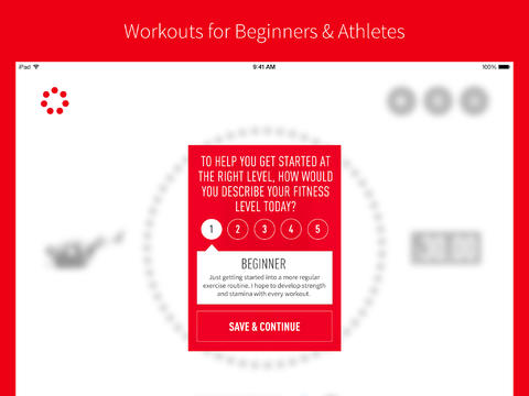 The Johnson & Johnson Official 7 Minute Workout App for iPad