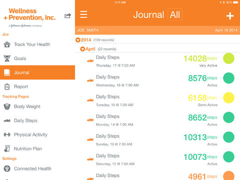 Track Your-Health for iPad