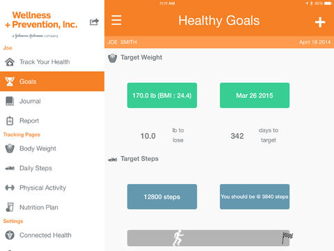 Track Your-Health for iPad