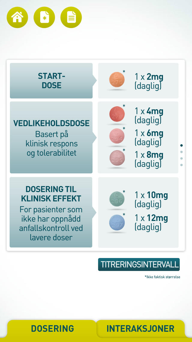 Fycompa Dosing App for iPhone Norway for iPhone