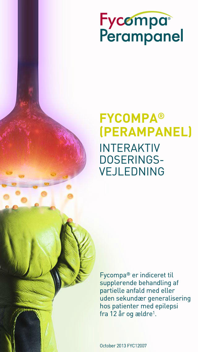 Fycompa Dosing App for iPhone Denmark for iPhone