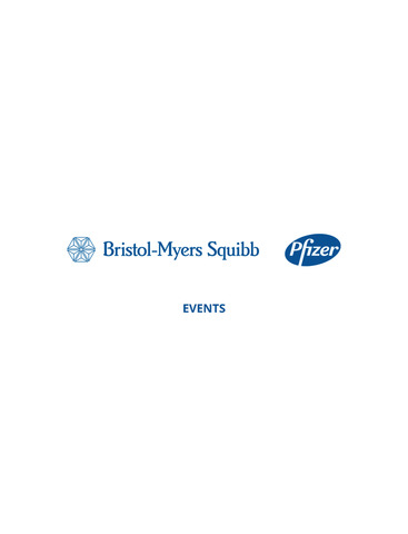 BMS/PFIZER Events for iPad