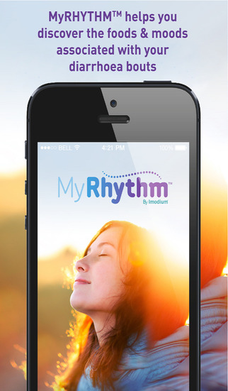 MyRHYTHM™ by IMODIUM®: Discover the foods & moods associated with your diarrhoea bouts for iPhone