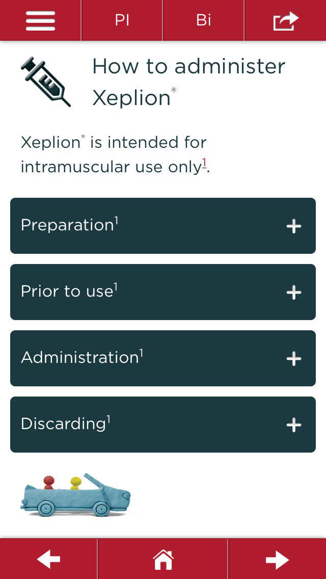 Xeplion® Treatment Guide for iPhone