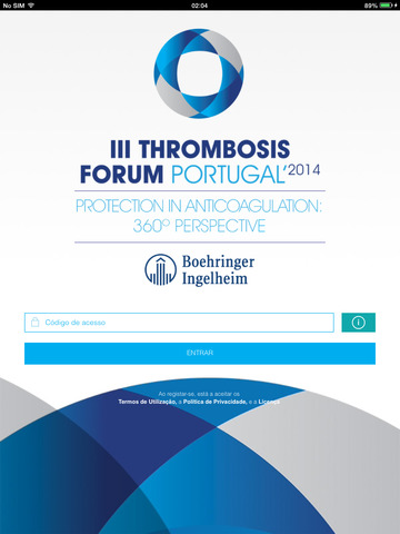 Thrombosis Forum PT for iPad