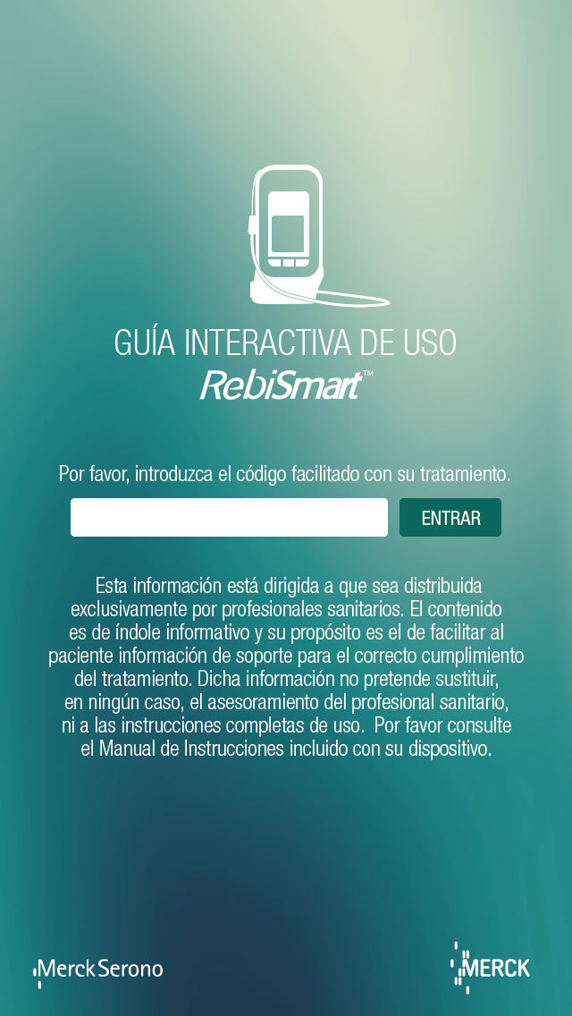 Guía visual interactiva RebiSmart - Merck Serono for iPhone