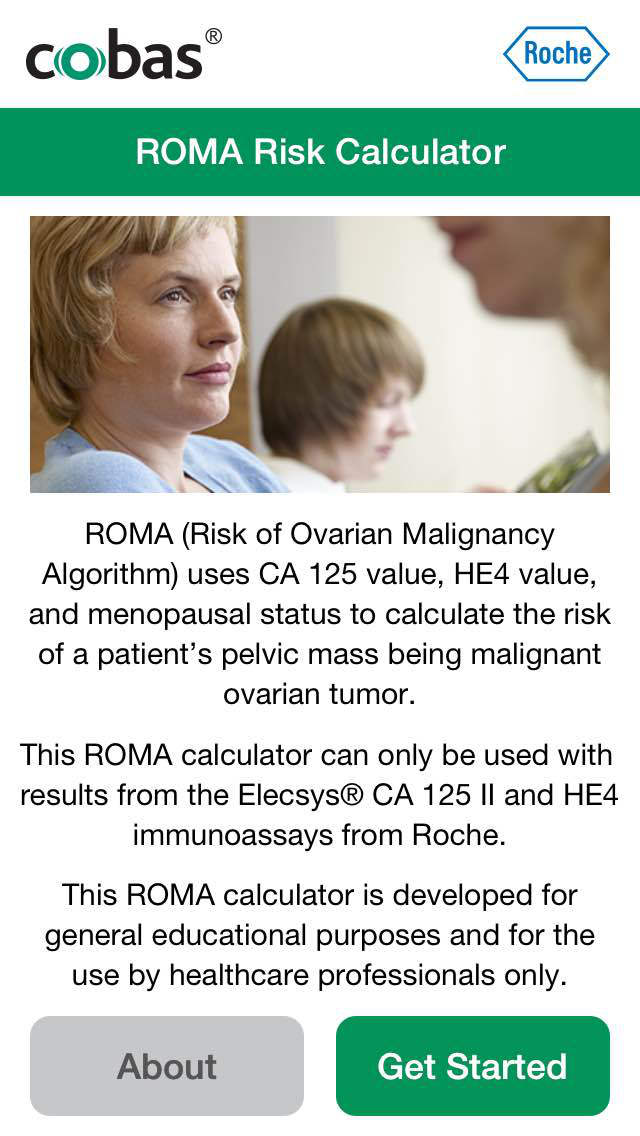 Roche ROMA for iPhone