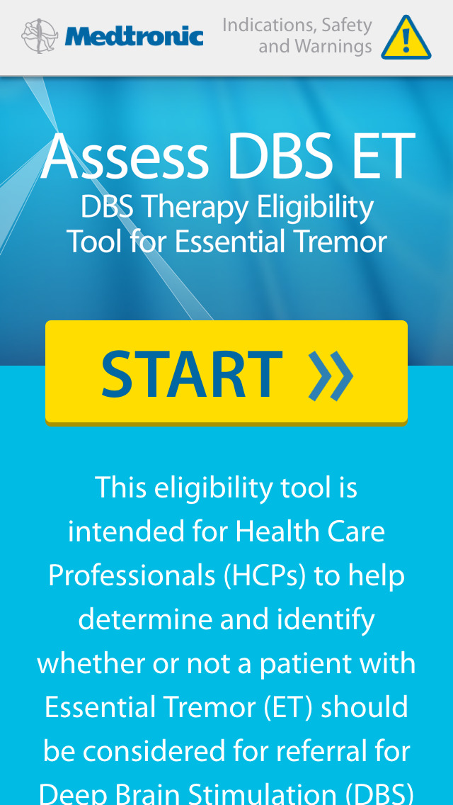 Assess DBS ET for iPhone