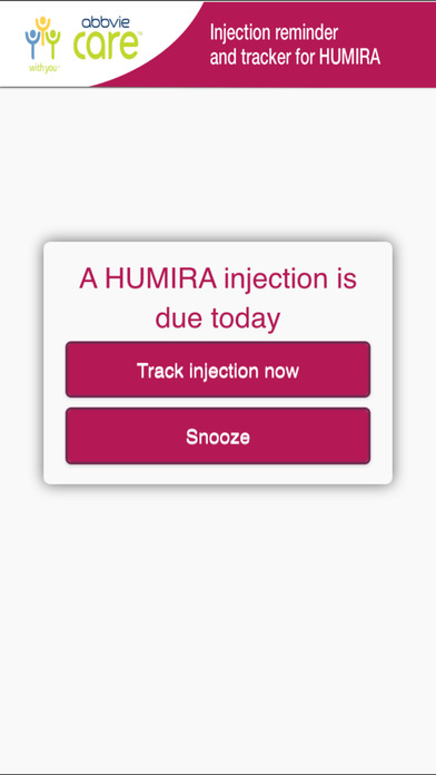 Injection Tracker for iPhone