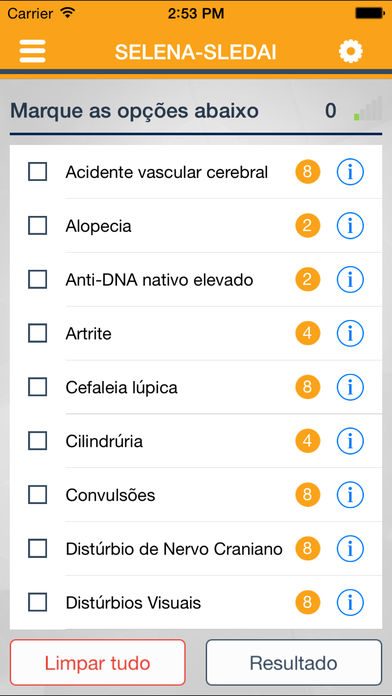 Lupus Index for iPhone