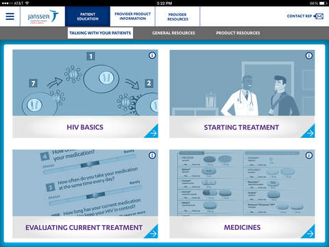Janssen Therapeutics HIV Essentials for iPad