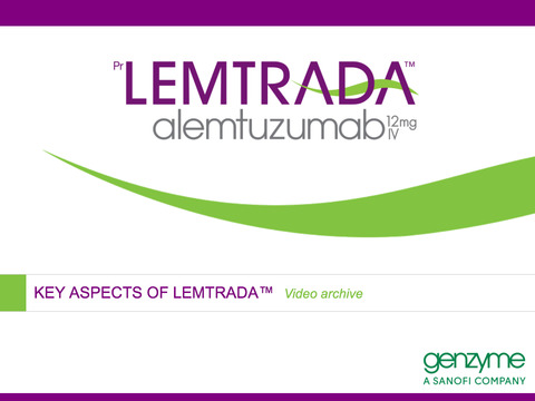 LEMTRADA™ Video Archive for iPad