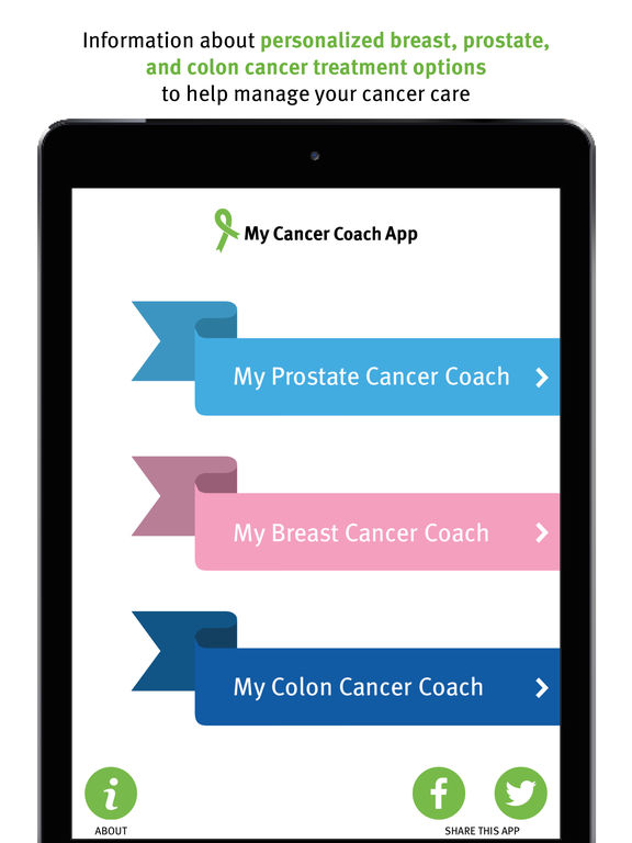 My Cancer Coach for iPad