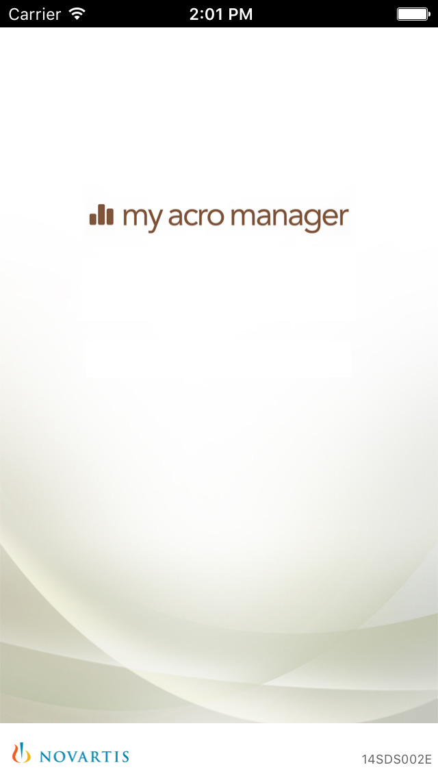 My acro manager for iPhone
