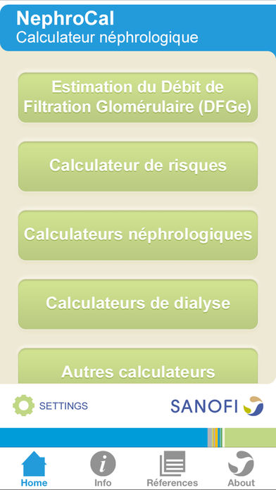 Nephrocal for iPhone