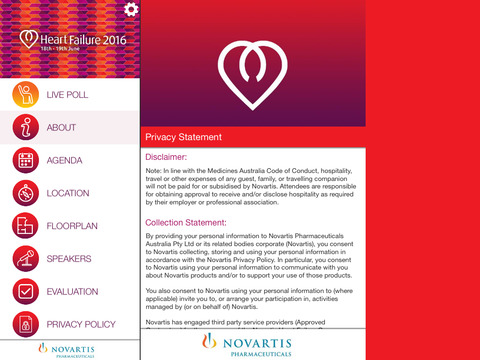 Novartis Heart Failure Congress 2016 for iPad