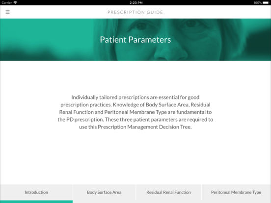 PD Prescription Management for iPad