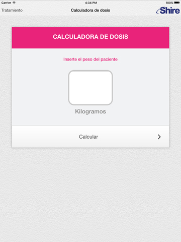 Calculo de Dosis EDL for iPad