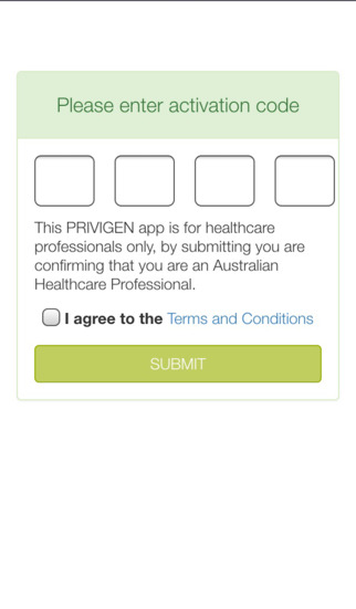 Privigen Healthcare Professional App for iPhone