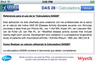 DAS 28 for iPhone