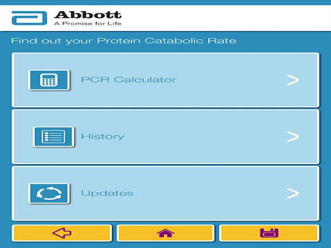 Abbott Nutrition - Nepro nPCR Calculator App for iPad