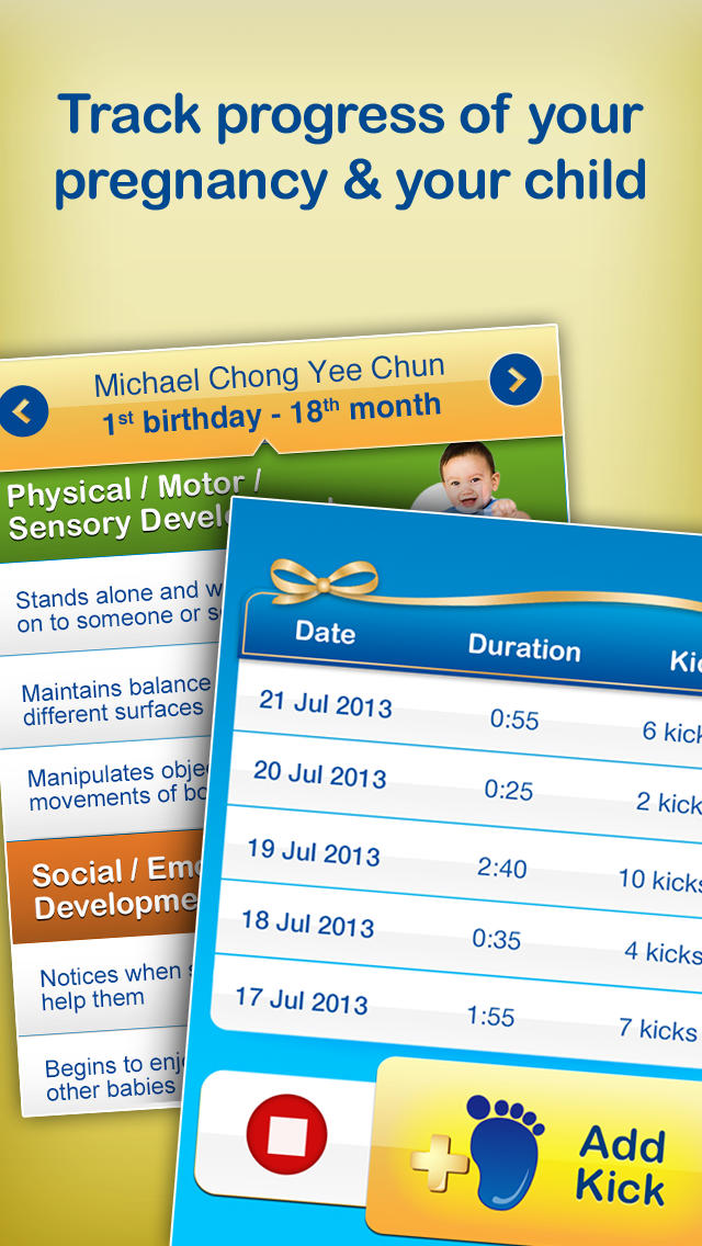 MomsApp : Free Pregnancy & Children App by Enfagrow A+ for iPhone