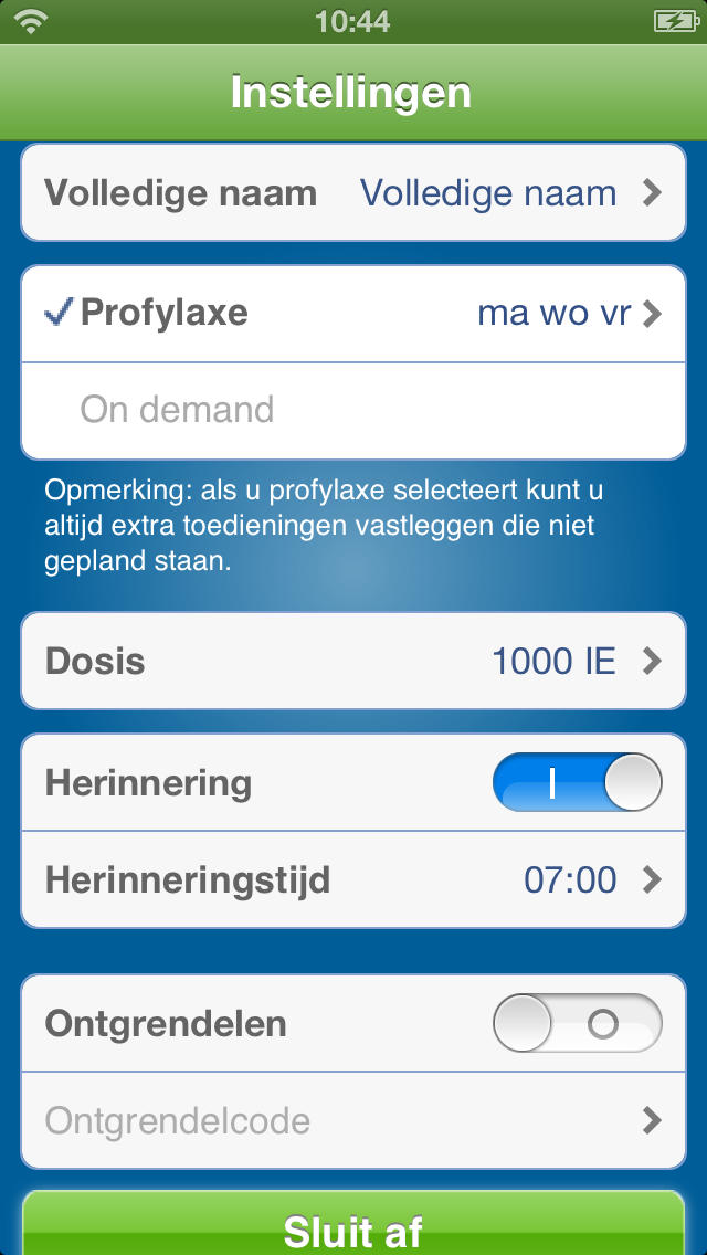 FactorTrack™ (NL) for iPhone