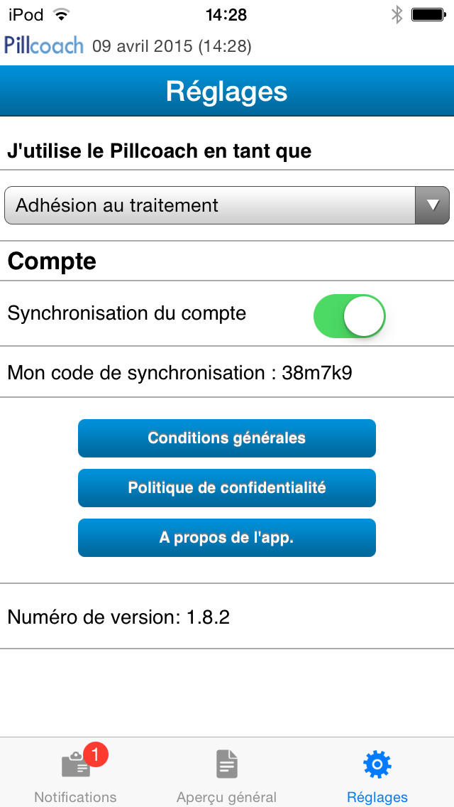 Pillcoach BEFR for iPhone