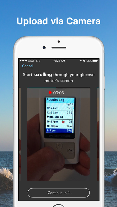 Diabetes Kit Blood Glucose Logbook - Burn Calories & Lower Sugar Levels with Advanced Pedometer Tracking for iPhone