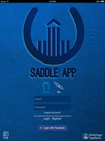Saddle App for iPad