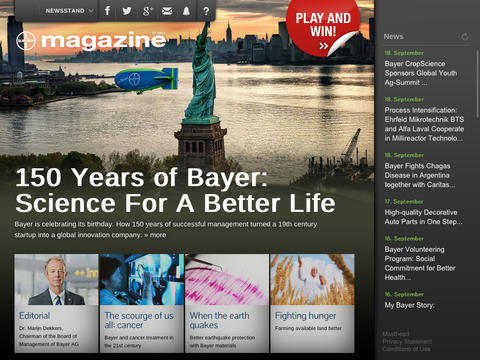 Bayer magazine