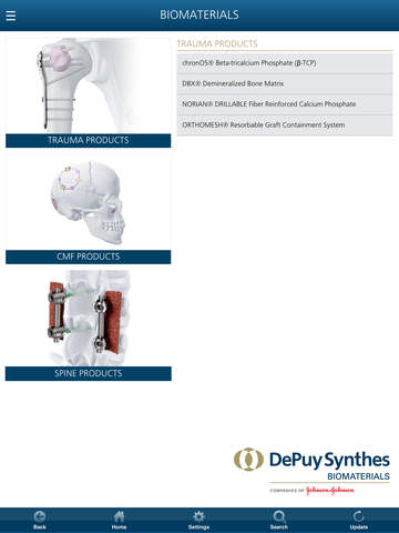 DePuy Synthes for iPad