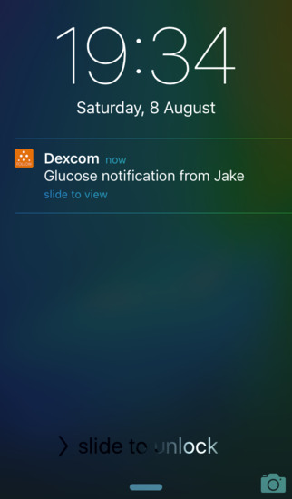 Dexcom Follow mmol/L DXCM15 for iPhone