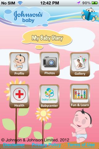 MyBabyDiary. for iPhone