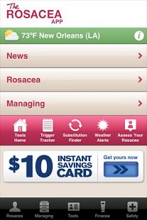 The Rosacea App for Android