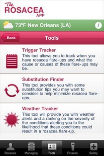 The Rosacea App for Android