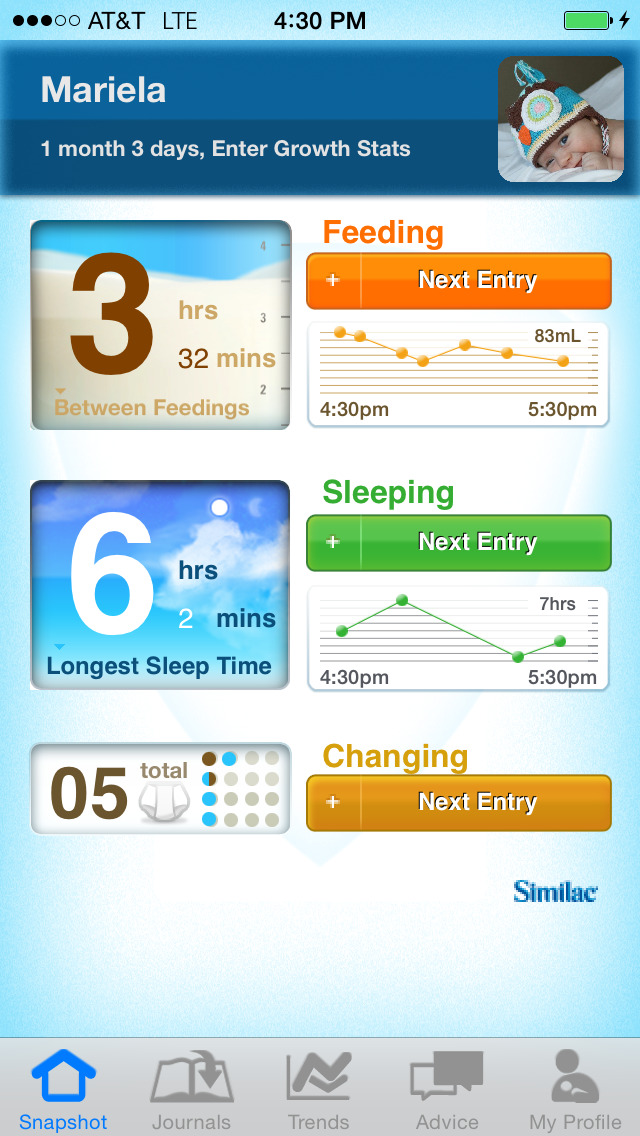 Similac Baby Journal for Canada for iPhone