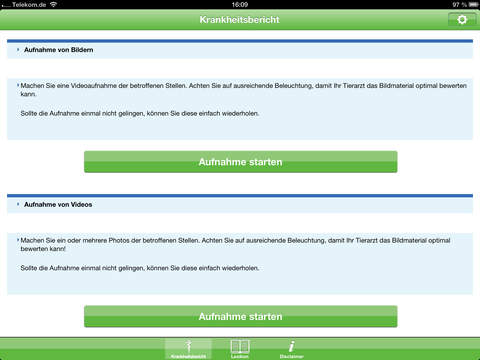 Bayer Tiergesundheit mobil for iPad