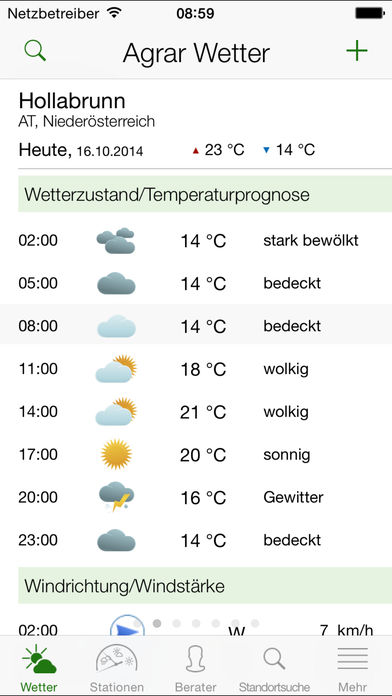 Agrar Wetter Austria for iPhone