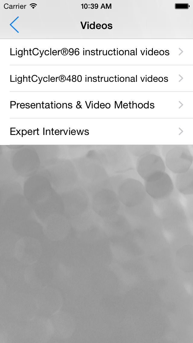 LightCycler® Resources for iPhone