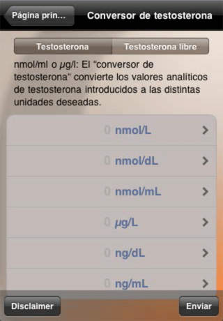 TestoCheck (ES) for iPhone