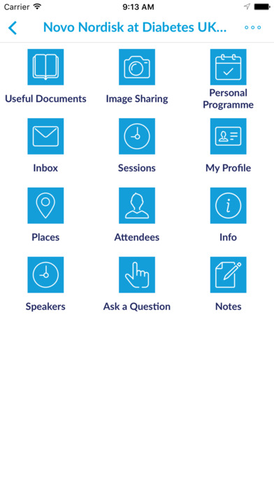 UK Meetings App for iPhone