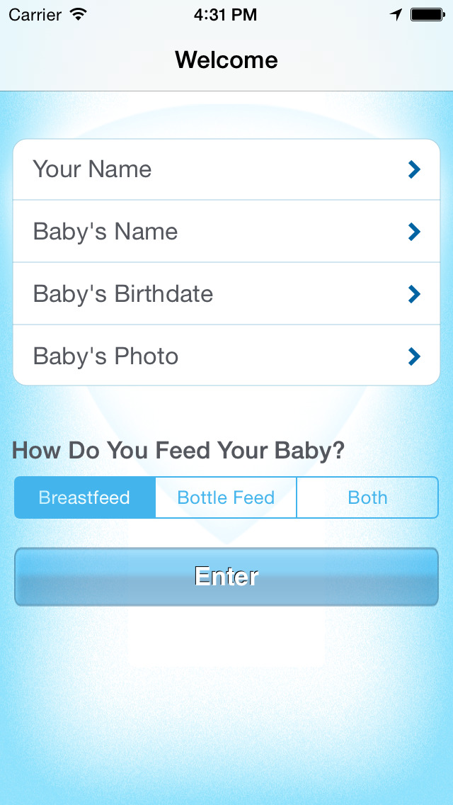 Similac StrongMums Baby Journal for iPhone