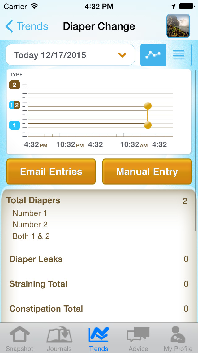 Similac StrongMums Baby Journal for iPhone