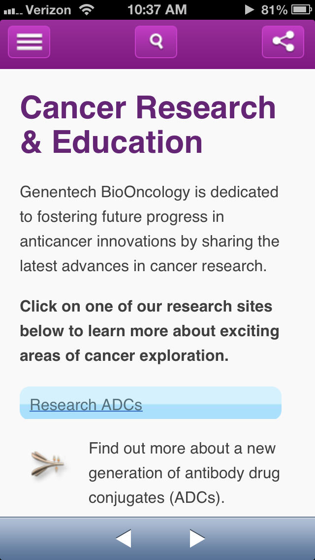 BioOncology HD for iPhone