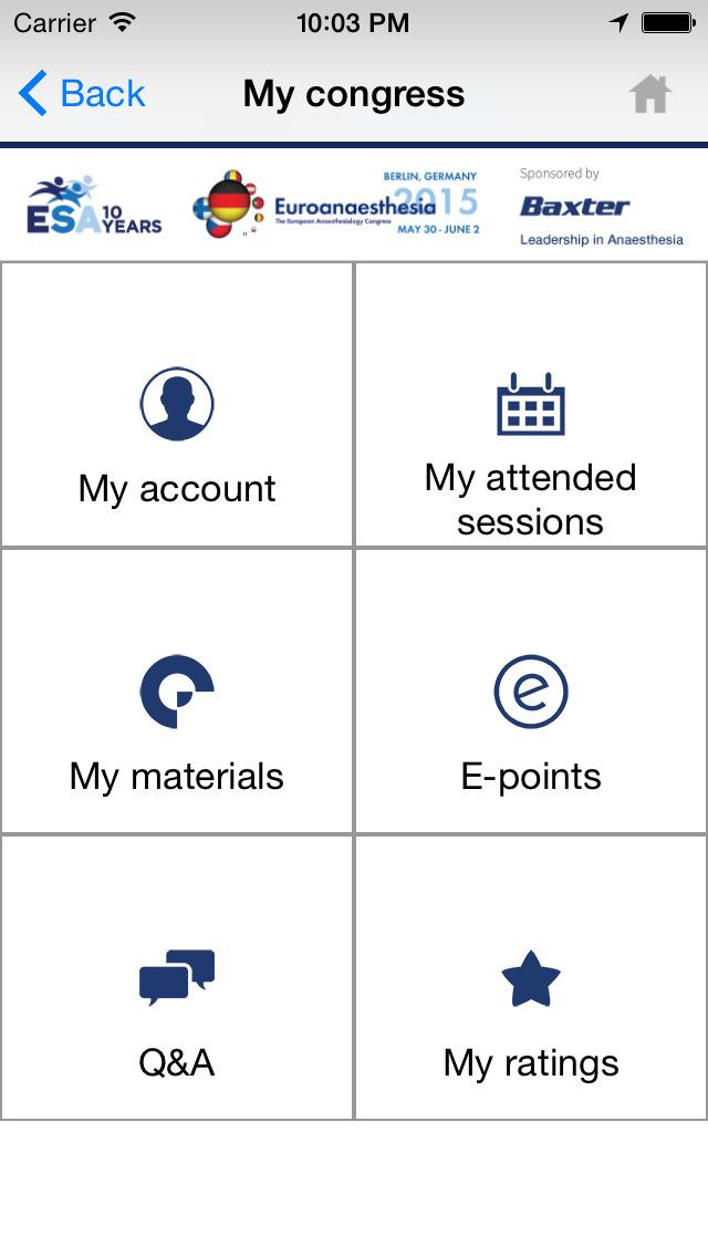 ESA E-materials 2015 for iPhone