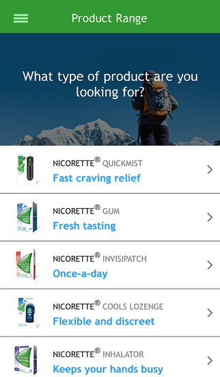 NICORETTE® Stop Smoking (Formerly ActiveStop) for iPhone