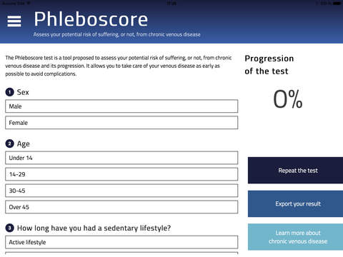 Phleboscore for iPad