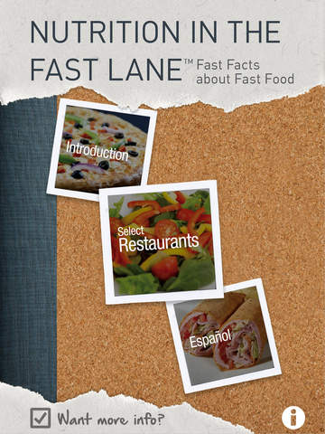 Nutrition in the Fast Lane for iPad