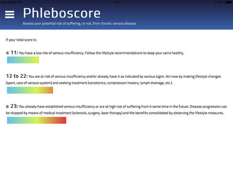 Phleboscore GE for iPad